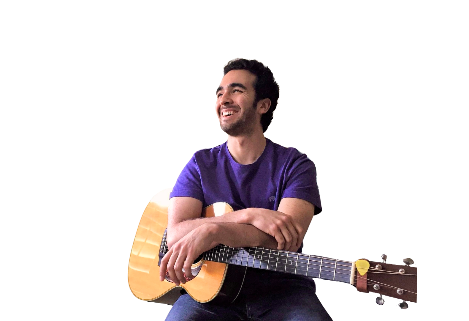 Sebastian Gomez smiling student