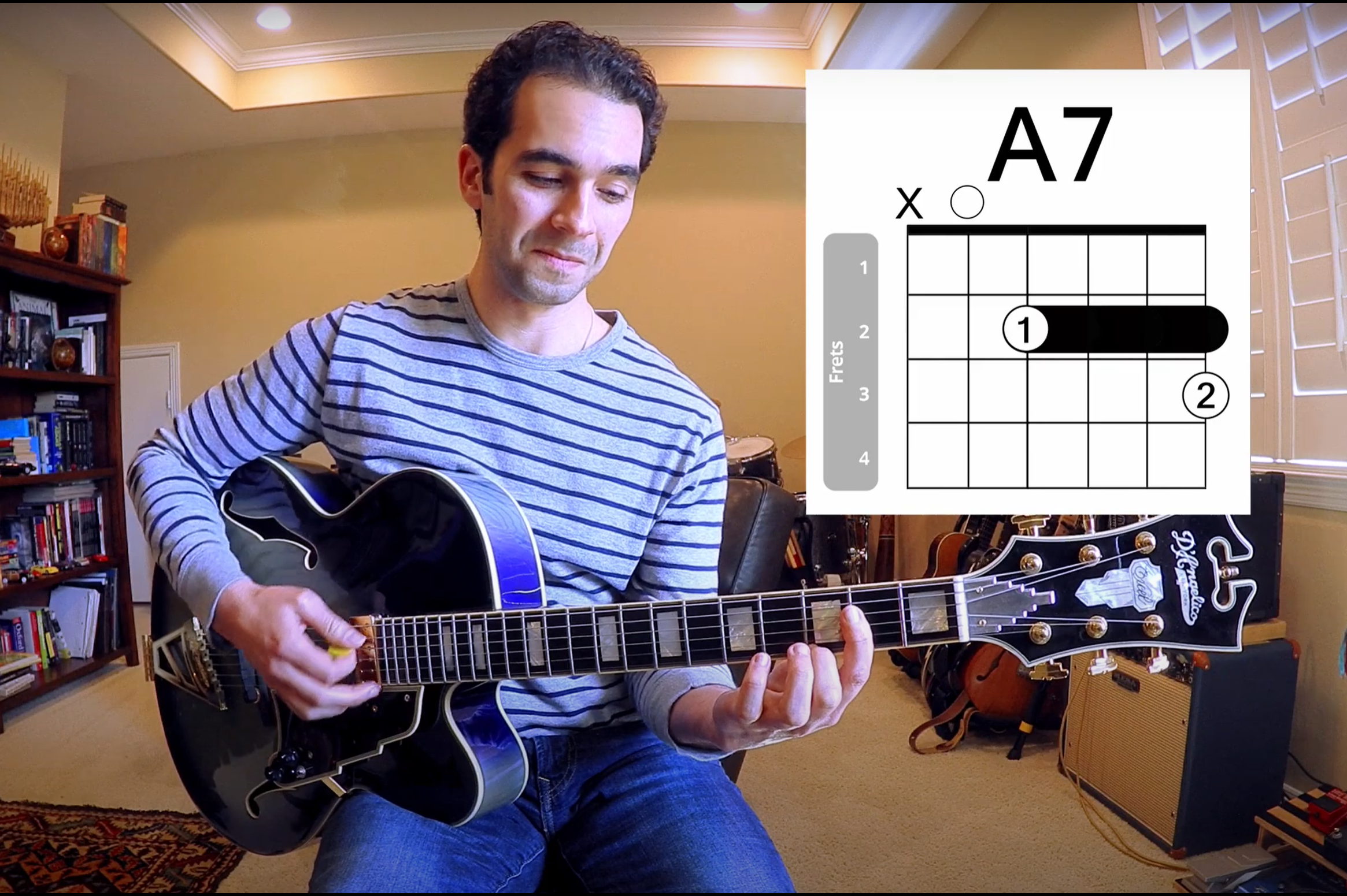 Sebastian Gomez Music video lesson preview for online guitar lessons
